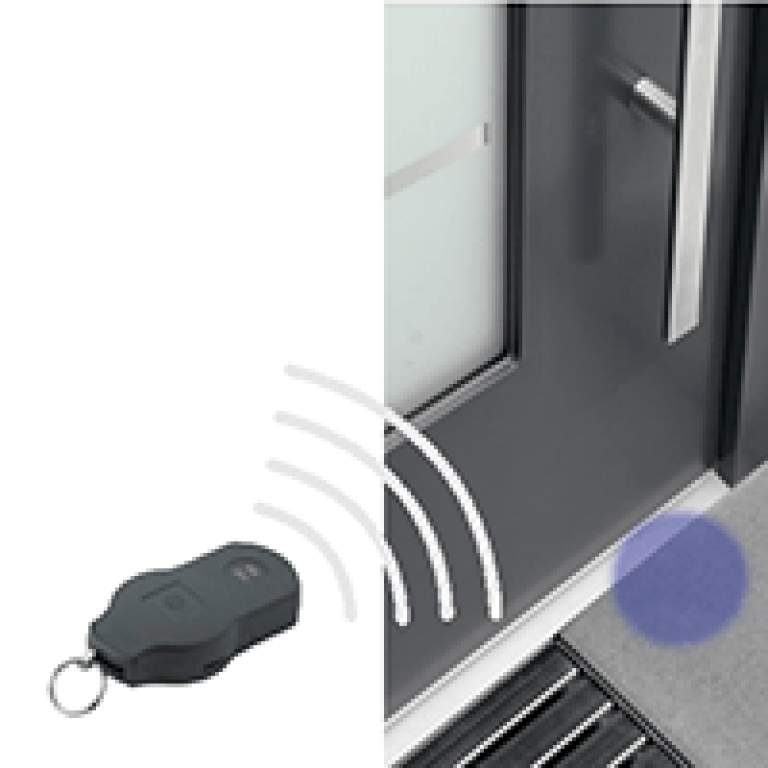 'Keyless' ajtónyitás